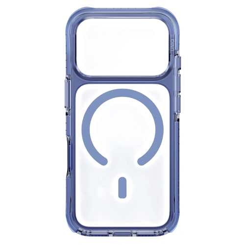 Чехол iPhone 18 Pro/17 Pro Uniq Combat Blanc MagSafe, голубой