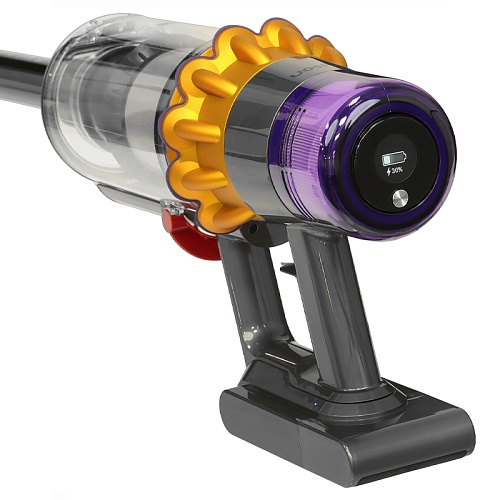 Беспроводной пылесос Dyson V15 Detect Absolute (SV47), никель/желтый
