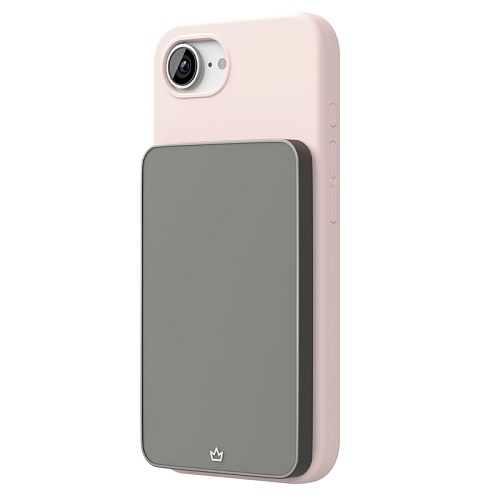 Чехол защитный VLP Aster Case с MagSafe для iPhone 16E/17E, розовый