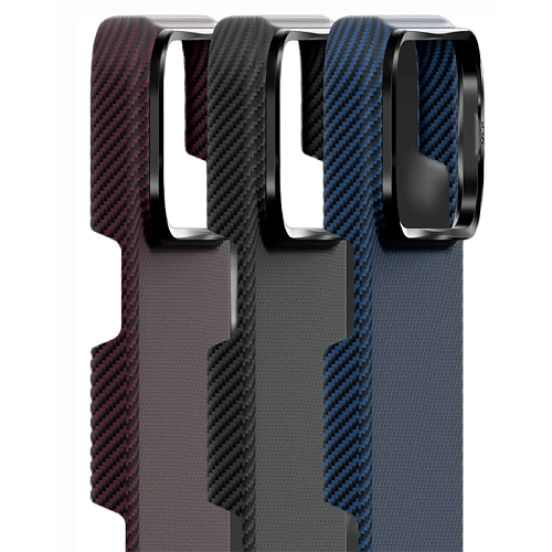 Чехол iPhone 18 Pro/17 Pro VLP Kevlar Case с MagSafe, черный