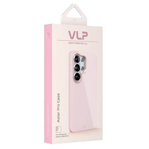 Чехол Samsung Galaxy S26 Ultra VLP Aster Pro Case с MagSafe, розовый