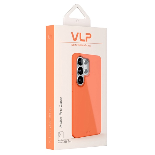 Чехол Samsung Galaxy S26 Ultra VLP Aster Pro Case с MagSafe, оранжевый