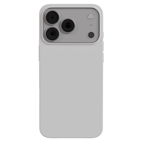 Чехол iPhone 17 Pro AceCase Soft Shell, белый
