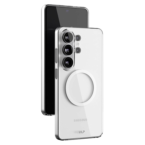 Чехол Samsung Galaxy S26 Ultra VLP Puro Case с MagSafe, Прозрачный