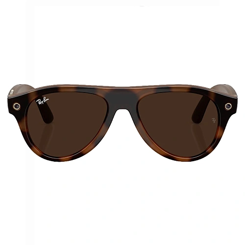 Умные Очки Ray-Ban Meta Aviator Gen 3, Polished Havana, Clear/Brown Transitions, Размер M