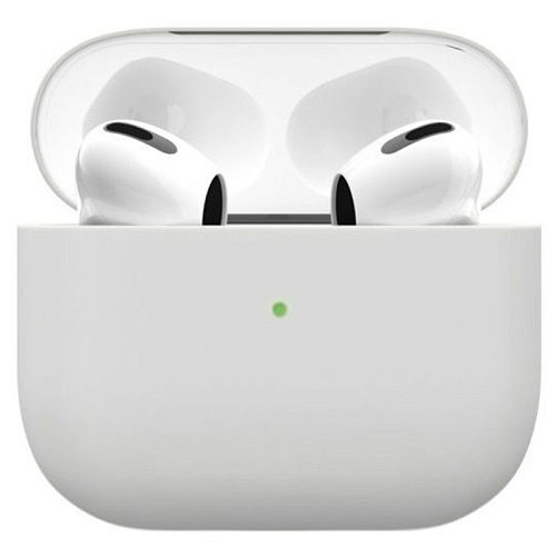Чехол AirPods 3 "vlp" Soft Touch тонкий, белый