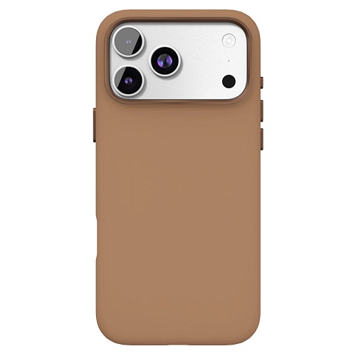 Чехол iPhone 17 Pro Max VLP Aster Pro Case с MagSafe, мокка