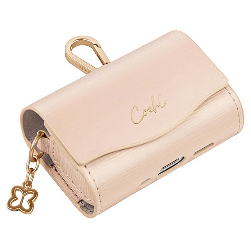Чехол Airpods Pro 1/2/3 Uniq COEHL Mirelle Wallet case, светло-розовый