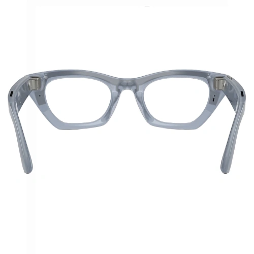 Умные Очки Ray-Ban Meta Zena Gen 3, Polished Milky Grey Lilac, Clear/Copper Transitions, Размер M
