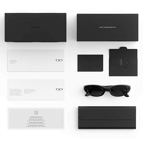Умные Очки Ray-Ban Meta Glasses Starfire Kylie Edition Black, Размер M