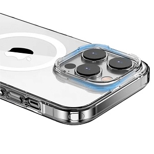 картинка Чехол iPhone 15 Pro Max Gurdini Alba Magsafe Protective Transparent
