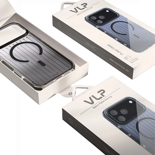 Чехол iPhone 18 Pro Max/17 Pro Max VLP Pulse Case с MagSafe, черный