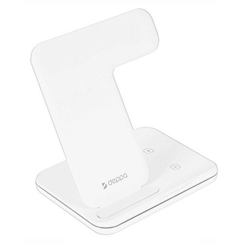 Беспроводная Зарядная Станция Deppa (3В1) Charging Stand Neo 20 Вт, белый