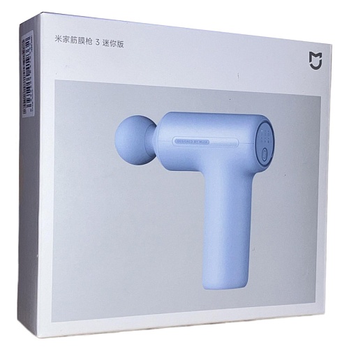 Массажный Пистолет Xiaomi Mijia Fascia Gun 3 Mini, голубой