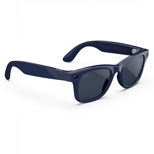 Умные Очки Ray-Ban Meta Wayfarer Gen 2, Shiny Cosmic Blue, Clear/Sapphire Transitions, (53-22-155mm)