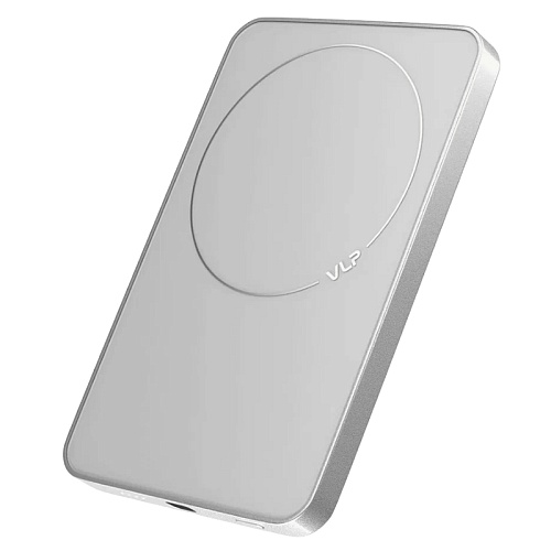 Аккумулятор Внешний vlp Diamond Energy MagSafe, Qi2, 5000 mAh, 3A, USB-C, белый