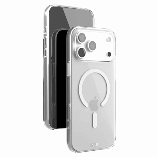 Чехол iPhone 17 Pro Max VLP Puro Case с MagSafe, прозрачный