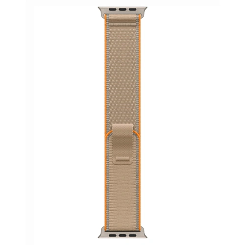 Apple Watch Ultra 4, 49 мм, корпус из натурального титана, Trail Loop песок