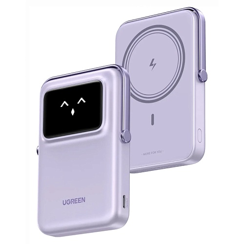 Внешний Аккумулятор Ugreen UNO, 10000 mAh, фиолетовый