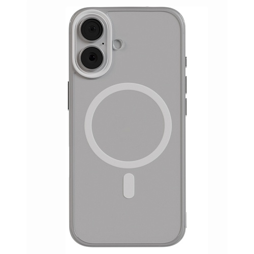 Чехол iPhone 17 AceCase Crystal Shield, белый