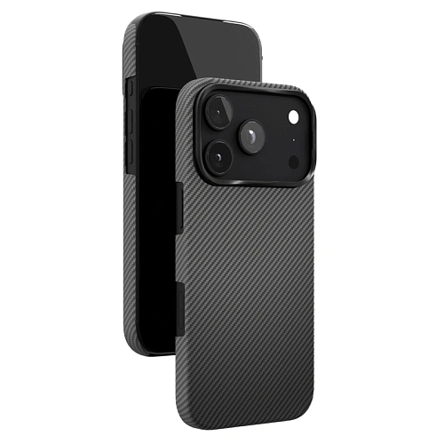 Чехол iPhone 18 Pro/17 Pro VLP Kevlar Case с MagSafe, черный