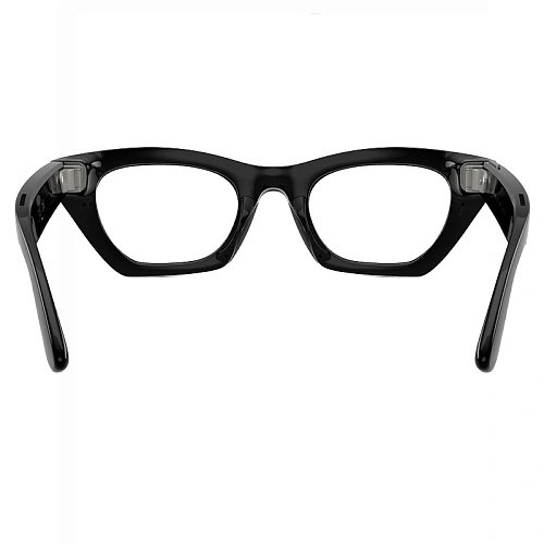 Умные Очки Ray-Ban Meta Zena Gen 3, Shiny Black, Clear Blue-Violet Light Filter, Размер M