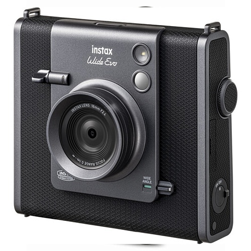 Фотоаппарат моментальной печати Instax Wide Evo Hybrid Camera,  черный
