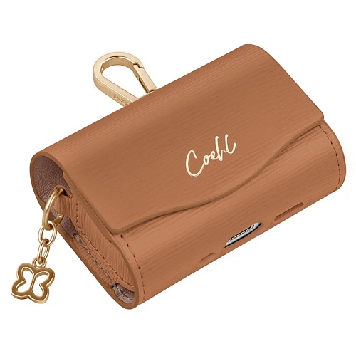 Чехол Airpods Pro 1/2/3 Uniq COEHL Mirelle Wallet case, коричневый