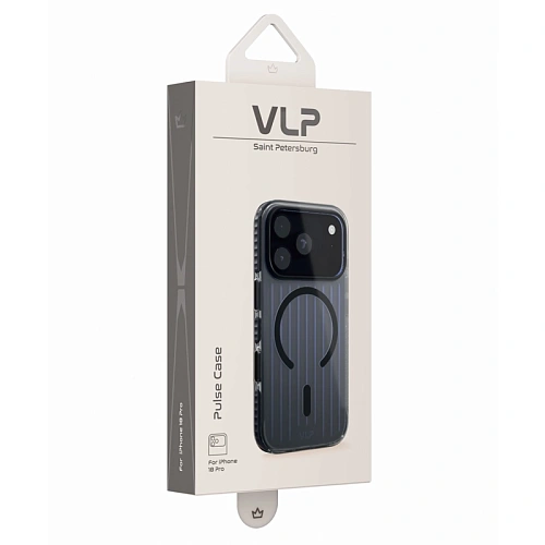 Чехол iPhone 18 Pro/17 Pro VLP Pulse Case с MagSafe, черный