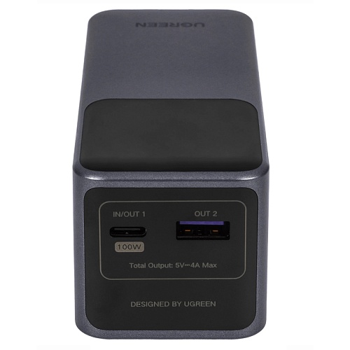 Внешний аккумулятор UGREEN PB724 12000mAh, серый