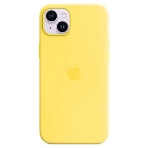 картинка Чехол iPhone 14 Plus Silicone Magsafe Canary Yellow
