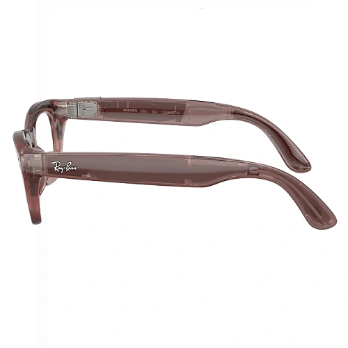 Умные Очки Ray-Ban Meta Zena Gen 3, Polished Milky Pink Blush, Clear/Grey Transitions, Размер M