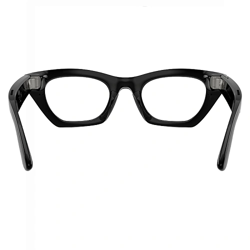 Умные Очки Ray-Ban Meta Zena Gen 3, Shiny Black, Clear/Green Transitions, Размер M