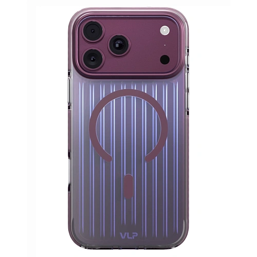 Чехол iPhone 18 Pro Max/17 Pro Max VLP Pulse Case с MagSafe, бургунди