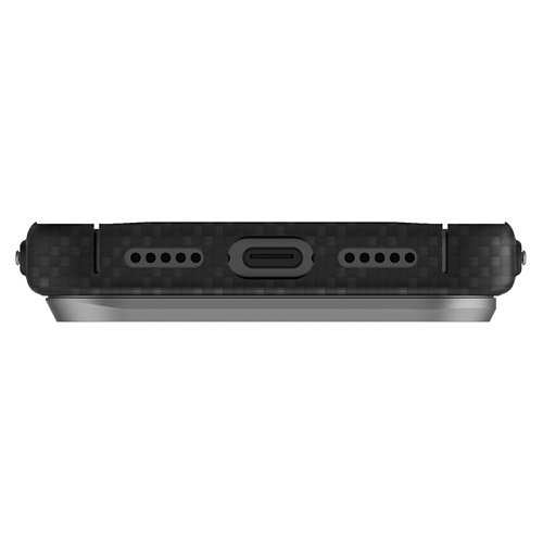 Чехол Uniq на iPhone 17 Pro, KEVA EDGE MagSafe, черный