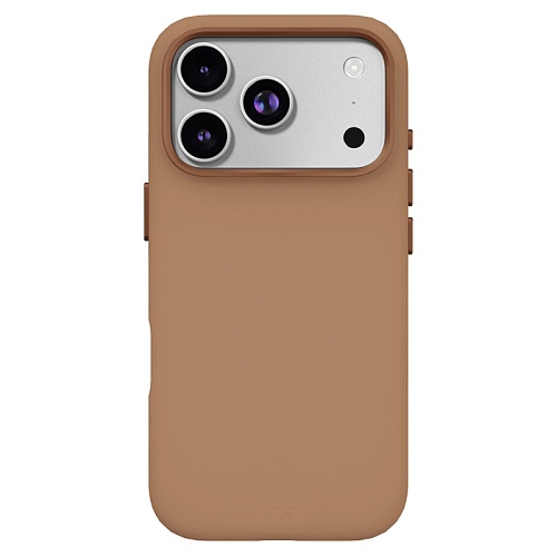 Чехол iPhone 17 Pro VLP Aster Pro Case с MagSafe, мокка