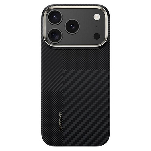 Чехол iPhone 17 Pro Max Benks Montage ArmorAir Case built with Kevlar, черный