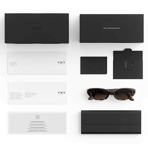 Умные Очки Ray-Ban Meta Glasses Starfire Kylie Edition Dark Tortoise/Chocolate, Размер M