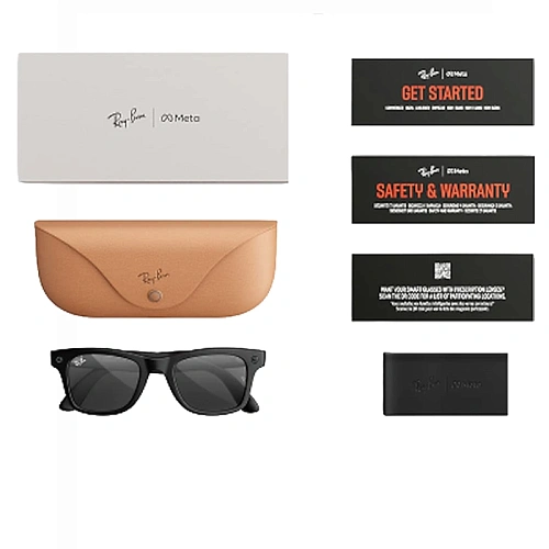 Умные Очки Ray-Ban Meta Wayfarer Gen 3, Matte Black, Grey, Размер M