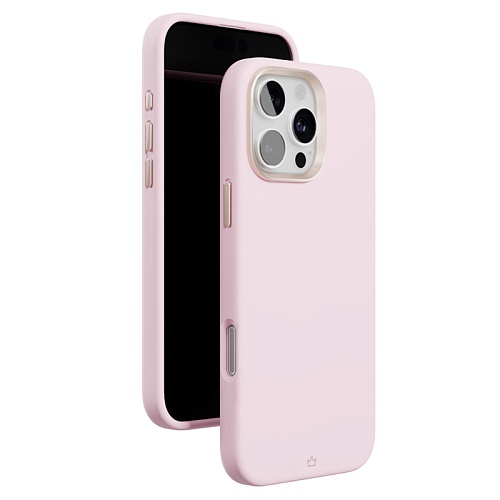 Чехол iPhone 16 Pro Max vlp Aster Pro Case с MagSafe, розовый