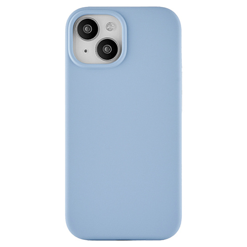 Чехол iPhone 15 uBear Touch Mag Case MagSafe, голубой