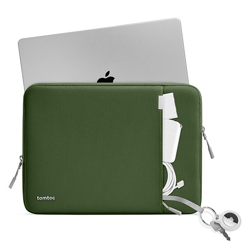 Сумка Для Ноутбука 16  Tomtoc Laptop Defender-A13 Laptop Sleeve, зеленый