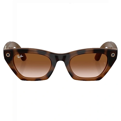 Умные Очки Ray-Ban Meta Zena Gen 3, Polished Havana, Gradient Brown, Размер M