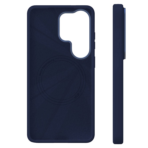 Чехол Samsung Galaxy S26 Ultra VLP Aster Pro Case с MagSafe, темно-синий
