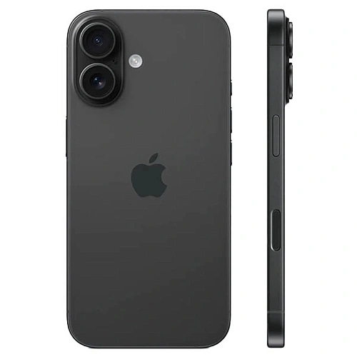 iPhone 16, 128 ГБ, черный