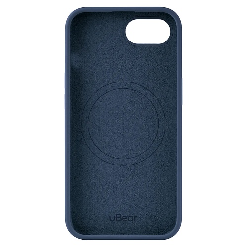 Чехол iPhone 16E uBear Touch Mag Case, Софт-Тач, темно-синий