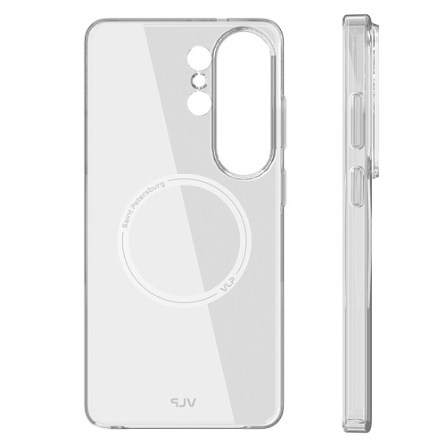 Чехол Samsung Galaxy S26 Ultra VLP Puro Case с MagSafe, Прозрачный