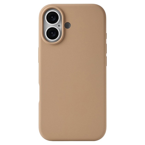 Чехол iPhone 17 uBear Touch Mag Case, MagSafe, латте