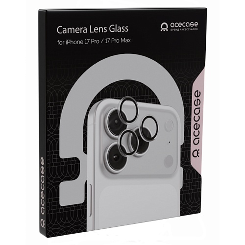 Линзы Защитнные На Камеру Для iPhone 17Pro/17ProMax AceCase Camera Lens Glass