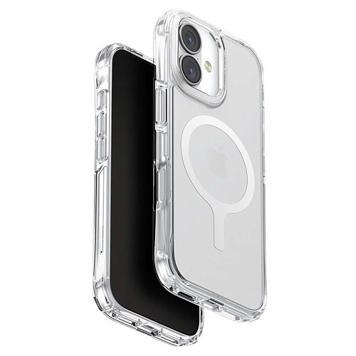 Чехол iPhone 17 Uniq Lifepro Xtreme AF Frost MagSafe, Clear